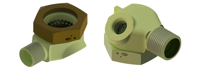 Discharge Outlets: P/Ns M35240422-1 and M35240423-1
